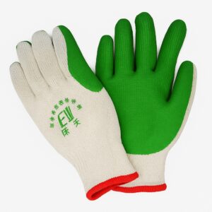 Перчатка сшитая хлопчато-бумажная с полным обливом натурального каучука