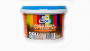 Эмаль FAVORIT акриловая для дерева 3 кг