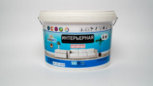 Краска водоэмульсионная FAVORIT интерьерная для внутренних работ 15 кг