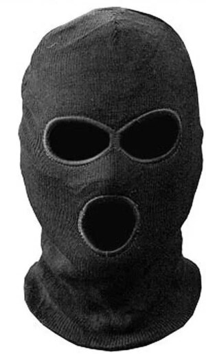 Балаклава Подшлемник зимняя с 3 прорезями с флисом до -20C