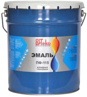 Эмаль ВИТЕКО ПФ-115 БЕЛАЯ 20 кг