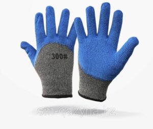 Перчатки х/б с латексом