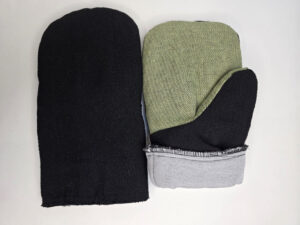 Рукавицы утепленные на ВАТИНЕ с брезентовым наладонником