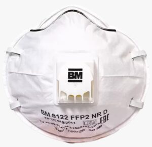 Противоаэрозольная полумаска ВМ 8122 FFP2 NR D с клапаном