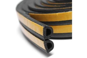 Уплотнитель D черный INDUSTRIAL 12 х 10мм х 50м ZOOM