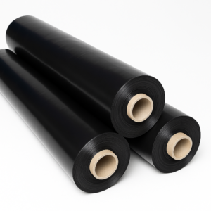 Пленка техническая полиэтиленовая (черная) 200мкр 30м